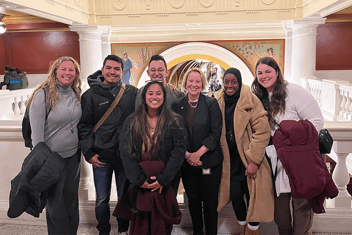 Social Work Students Attend Advocacy Day in Harrisburg